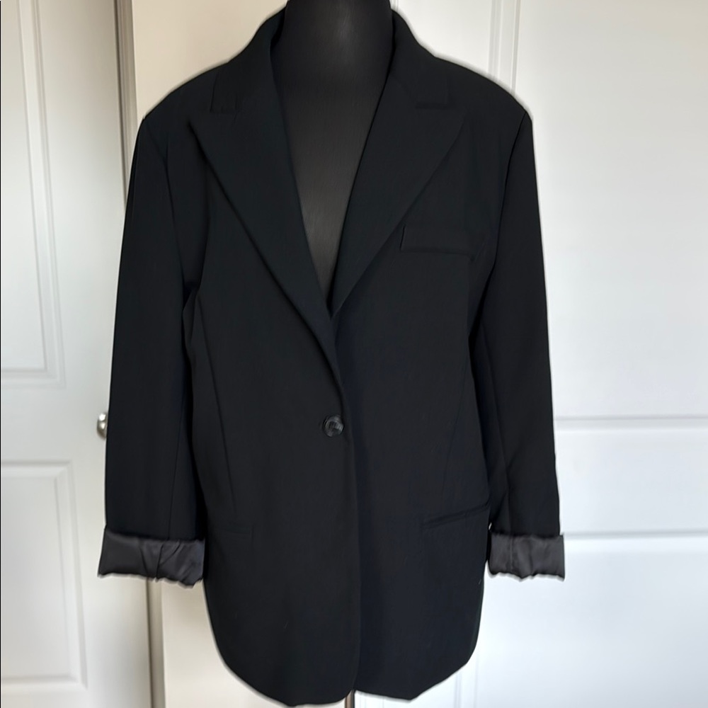 Classic Black Women's Blazer by Saks Fifth Ave